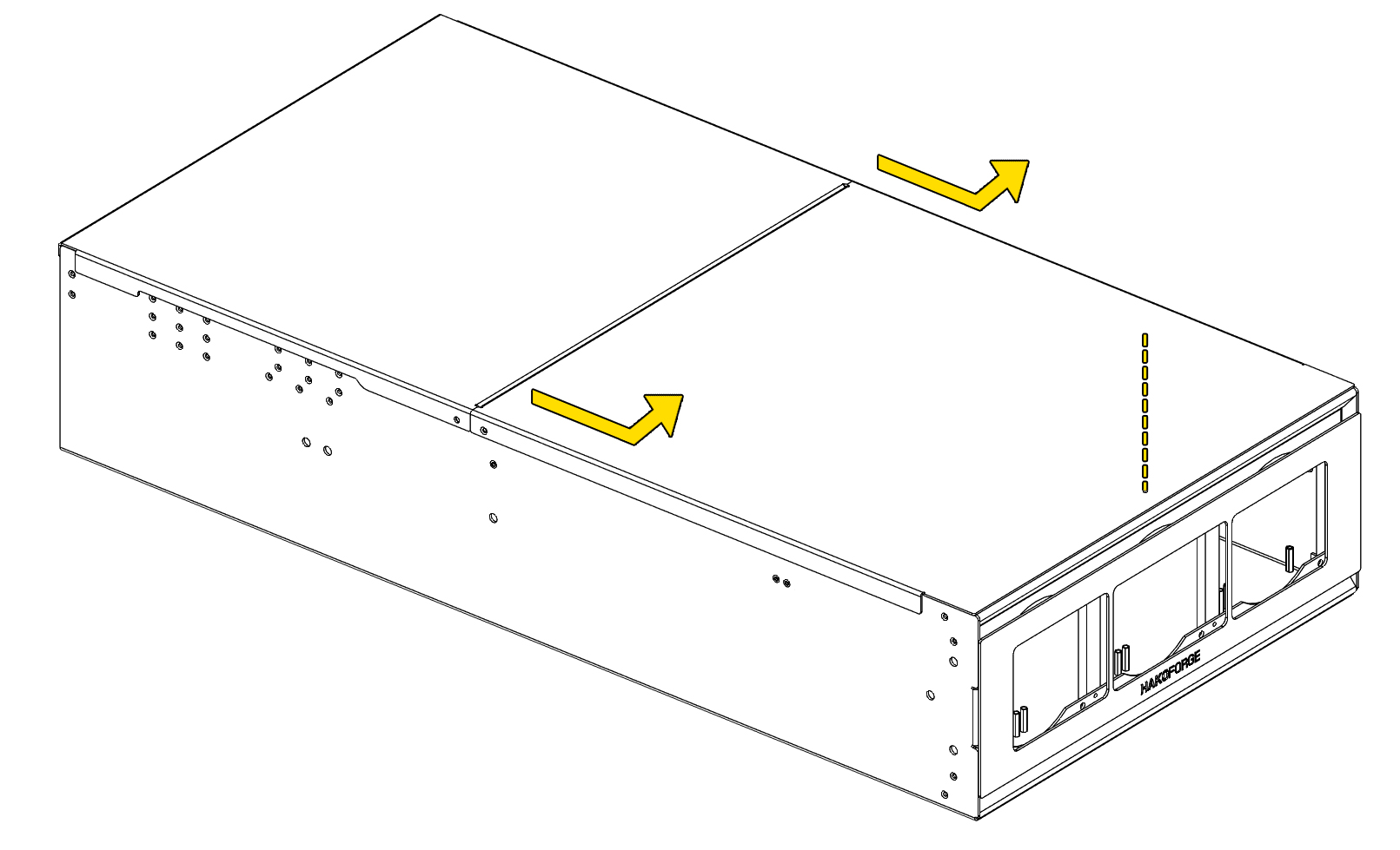 Front Lid Removal Process